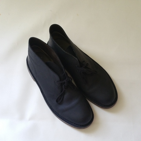 Clarks Other - Clarks Bushacre Black Boots Size 12